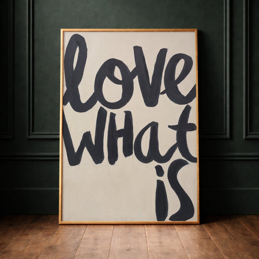 Love What Is | pAInt collection | Digital Download - burnt peach.