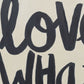 Love What Is | pAInt collection | Digital Download - burnt peach.