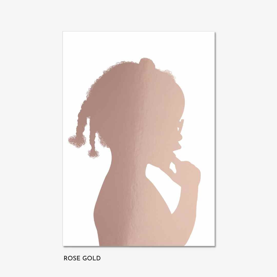 Metallic Collection - burnt peach.