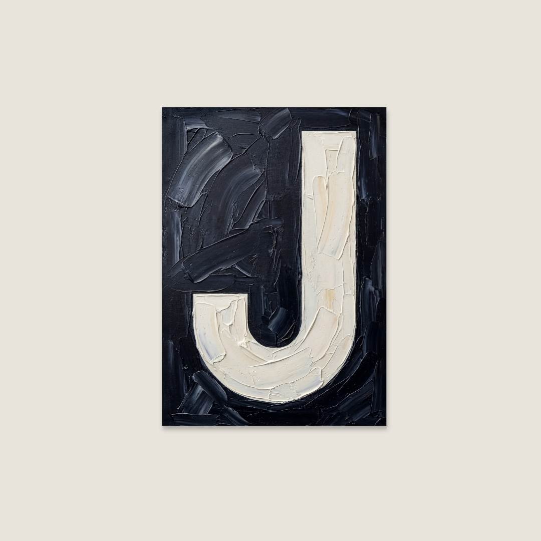 My Type Of A-Z | The pAInt Collection | Digital Download - burnt peach.