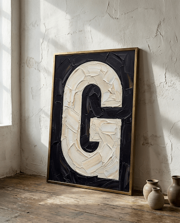 My Type Of A-Z | The pAInt Collection | Digital Download - burnt peach.