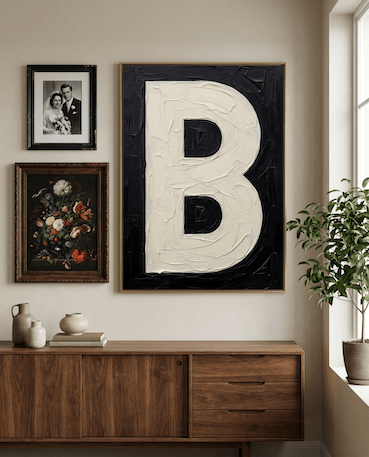 My Type Of A-Z | The pAInt Collection | Digital Download - burnt peach.