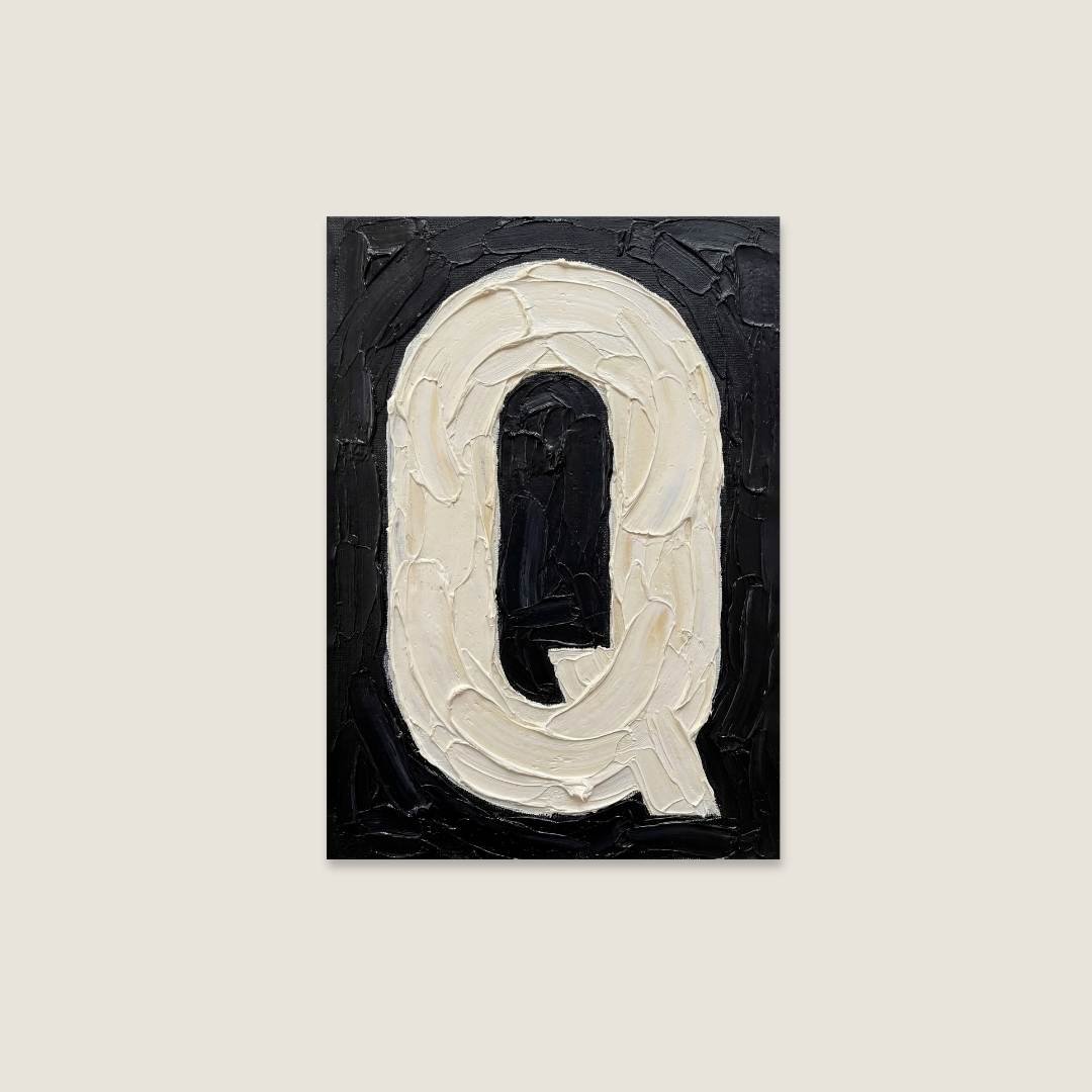 My Type Of A-Z | The pAInt Collection | Digital Download - burnt peach.