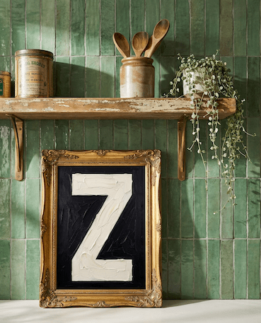 My Type Of A-Z | The pAInt Collection | Digital Download - burnt peach.