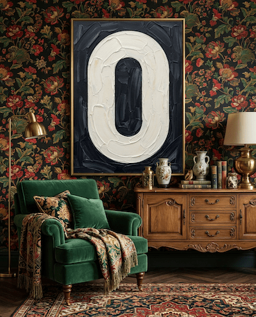 My Type Of A-Z | The pAInt Collection | Digital Download - burnt peach.