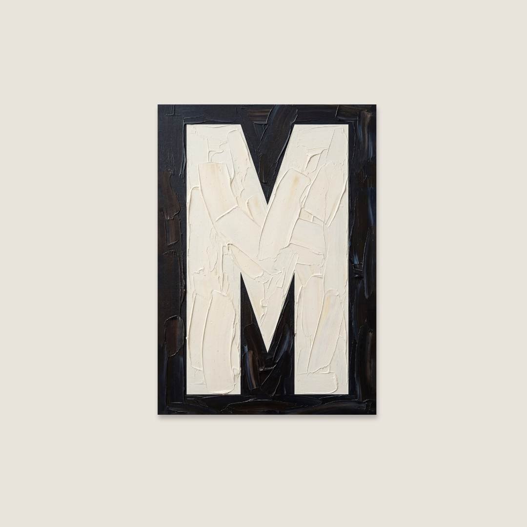 My Type Of A-Z | The pAInt Collection | Digital Download - burnt peach.
