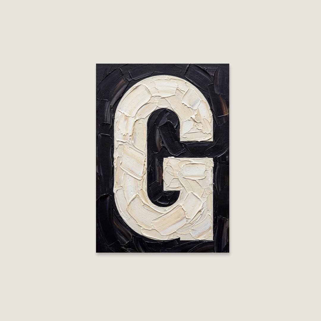 My Type Of A-Z | The pAInt Collection | Digital Download - burnt peach.