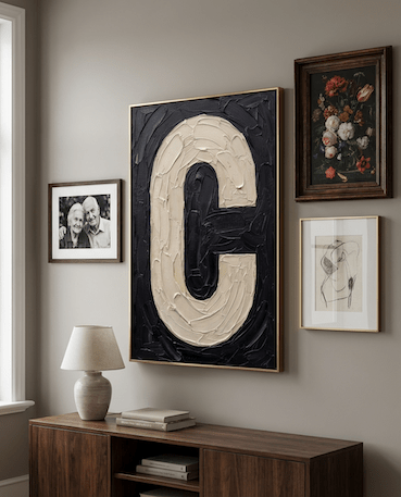 My Type Of A-Z | The pAInt Collection | Digital Download - burnt peach.