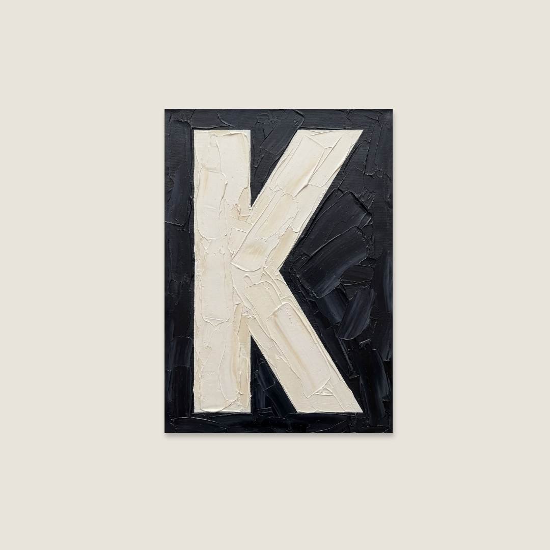 My Type Of A-Z | The pAInt Collection | Digital Download - burnt peach.