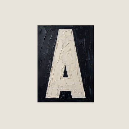My Type Of A-Z | The pAInt Collection | Digital Download - burnt peach.