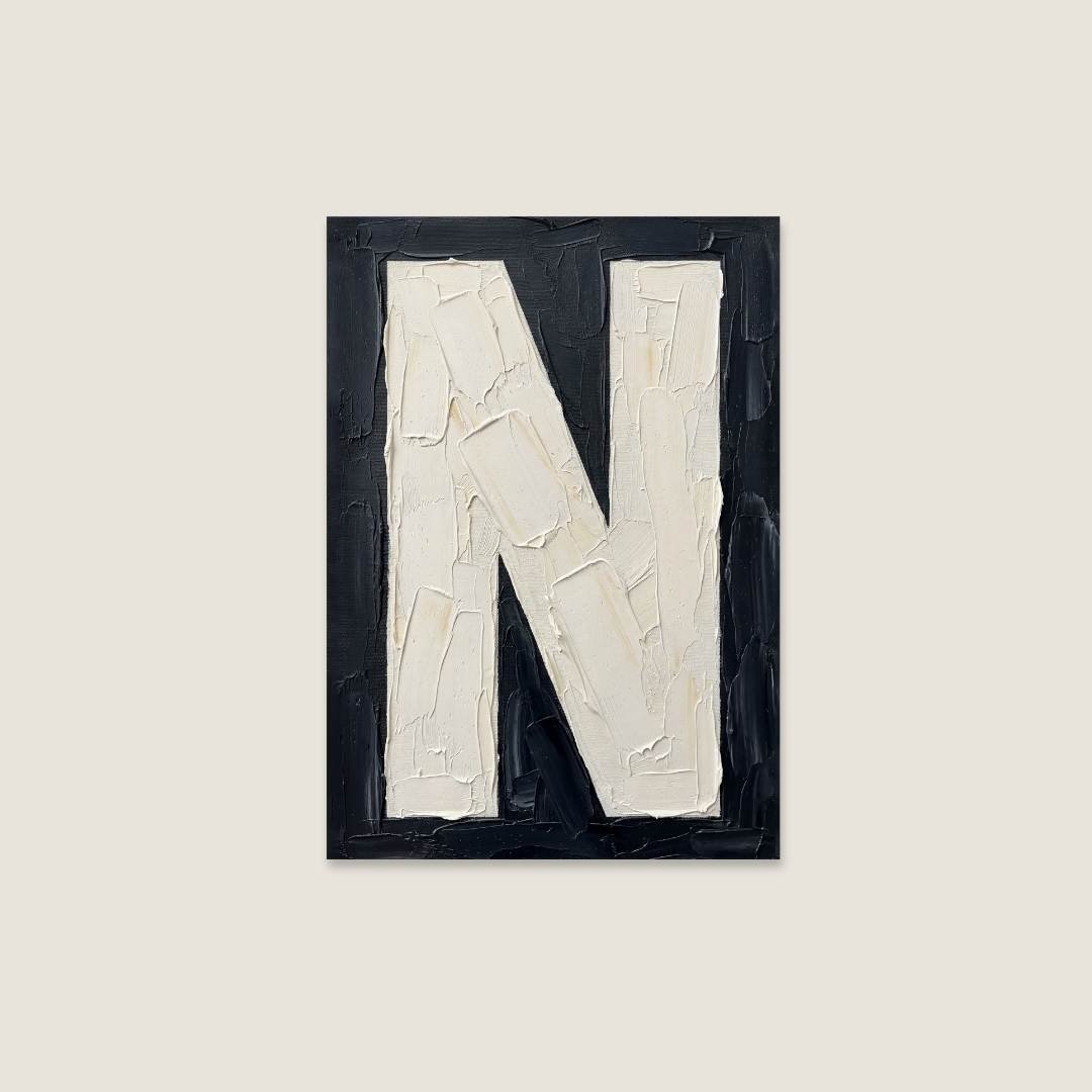 My Type Of A-Z | The pAInt Collection | Digital Download - burnt peach.