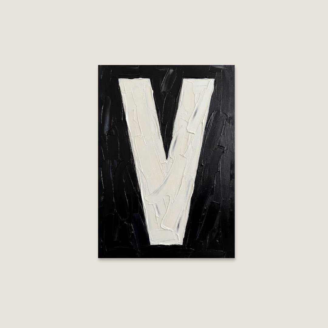 My Type Of A-Z | The pAInt Collection | Digital Download - burnt peach.