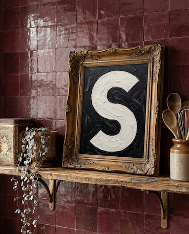 My Type Of A-Z | The pAInt Collection | Digital Download - burnt peach.