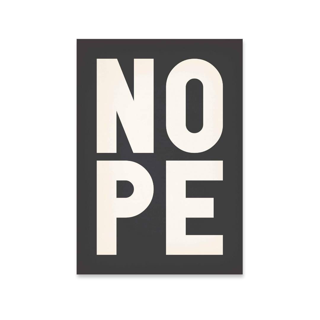 NOPE - burnt peach.