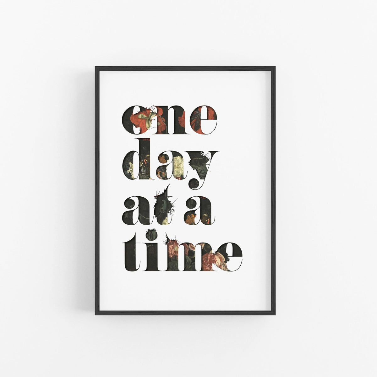 One Day At A Time - Digital Download - burnt peach.