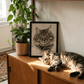 Painted Pets - burnt peach.