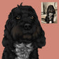 Pawsonality Portraits - burnt peach.
