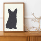 Pet Pawtraits - Classic Collection - burnt peach.