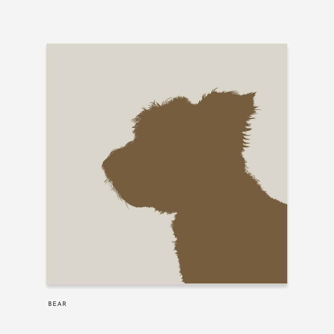 Pet Pawtraits - Classic Collection - burnt peach.