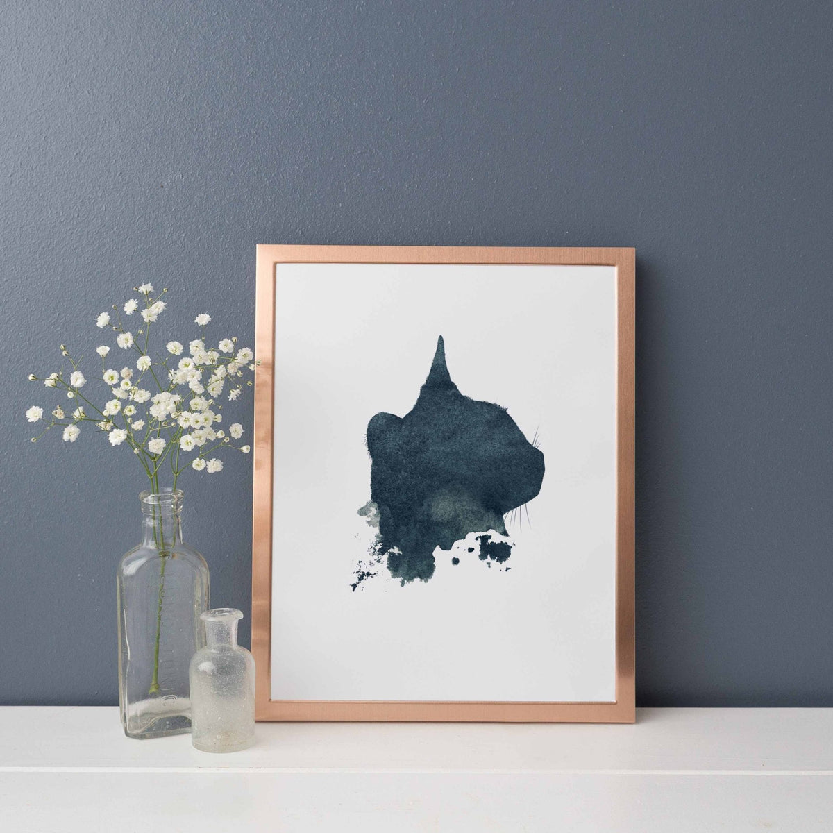 Pet Pawtraits - Ink Collection - burnt peach.