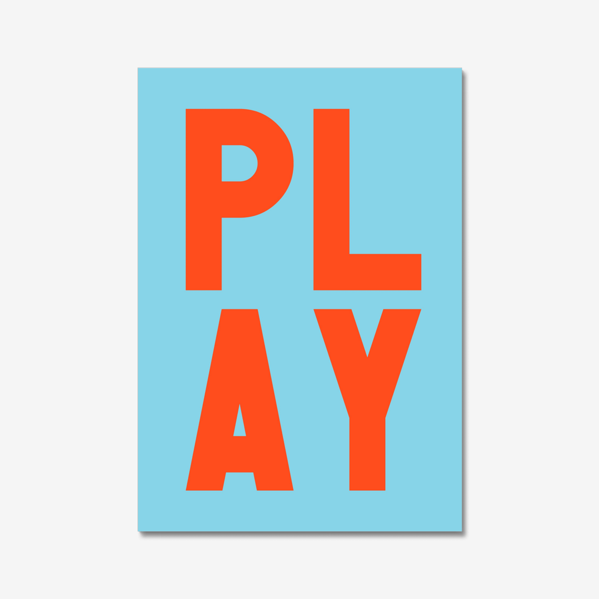 PLAY - Digital Download - burnt peach.