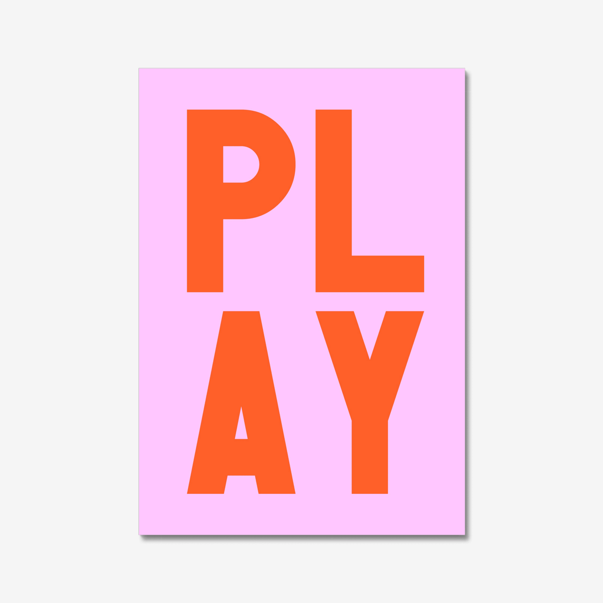 PLAY - Digital Download - burnt peach.