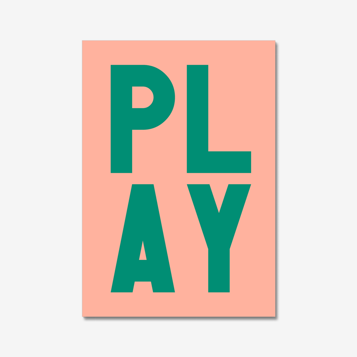 PLAY - Digital Download - burnt peach.