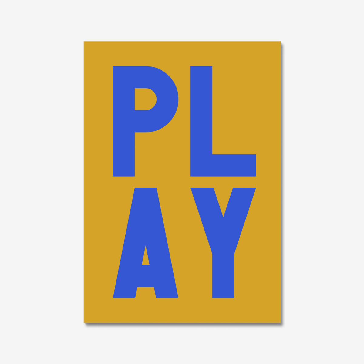 PLAY - Digital Download - burnt peach.