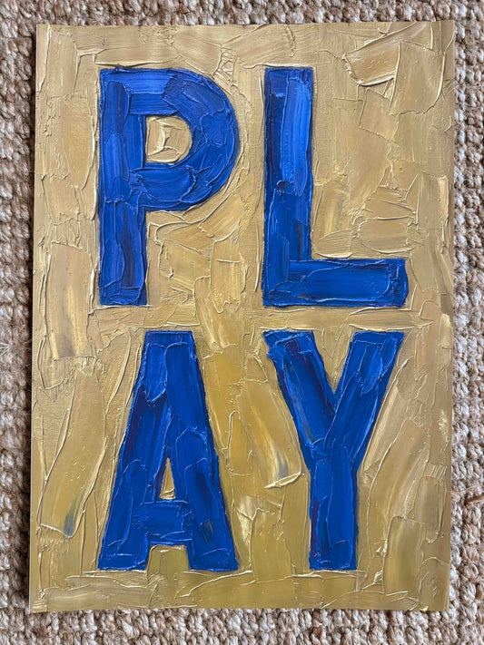 Play | Fine Art Print - burnt peach.
