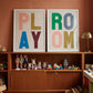 PLAY / ROOM - burnt peach.