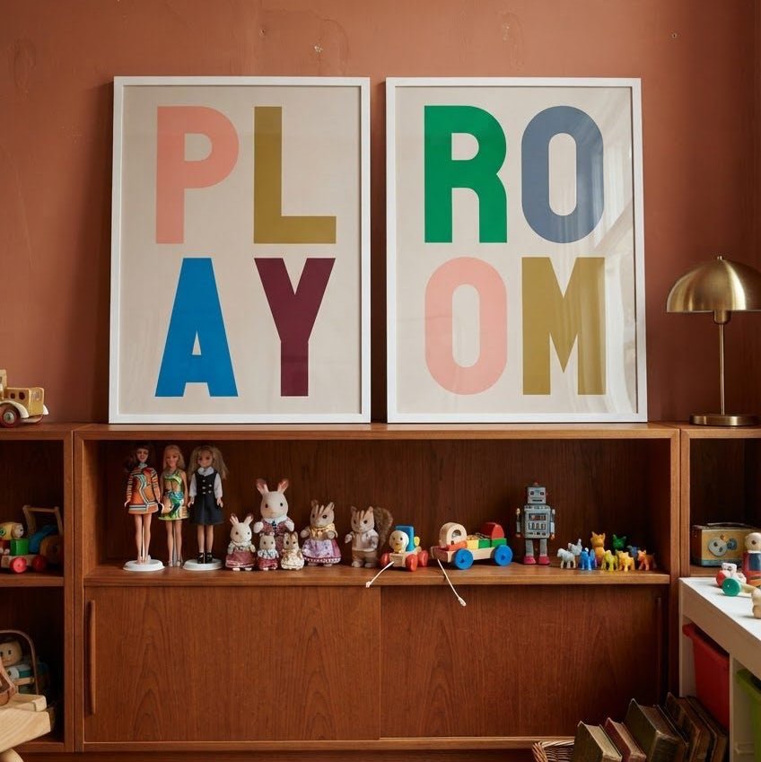 PLAY / ROOM - burnt peach.