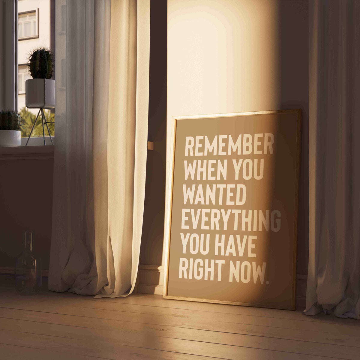 Remember When... - burnt peach.