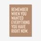 Remember When... - burnt peach.