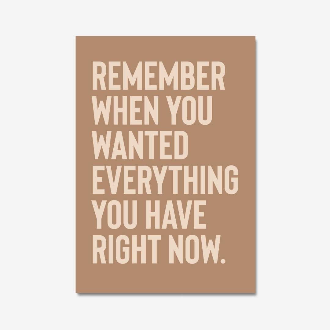 Remember When... - burnt peach.