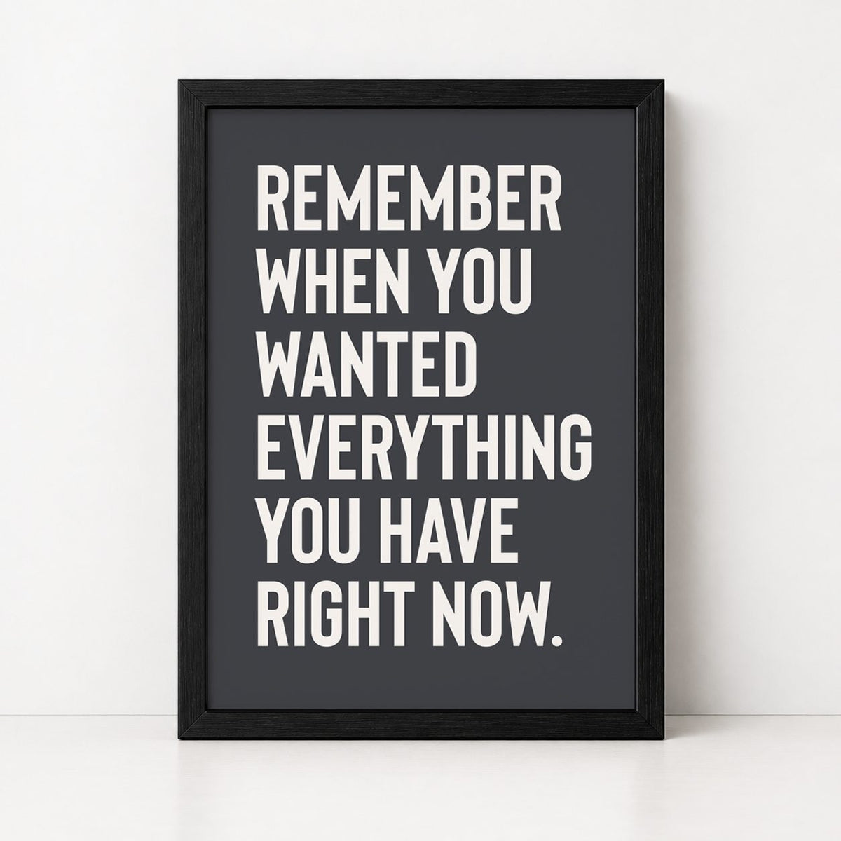 Remember When... | Framed Print - burnt peach.