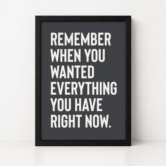Remember When... | Framed Print - burnt peach.