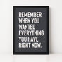 Remember When... | Framed Print