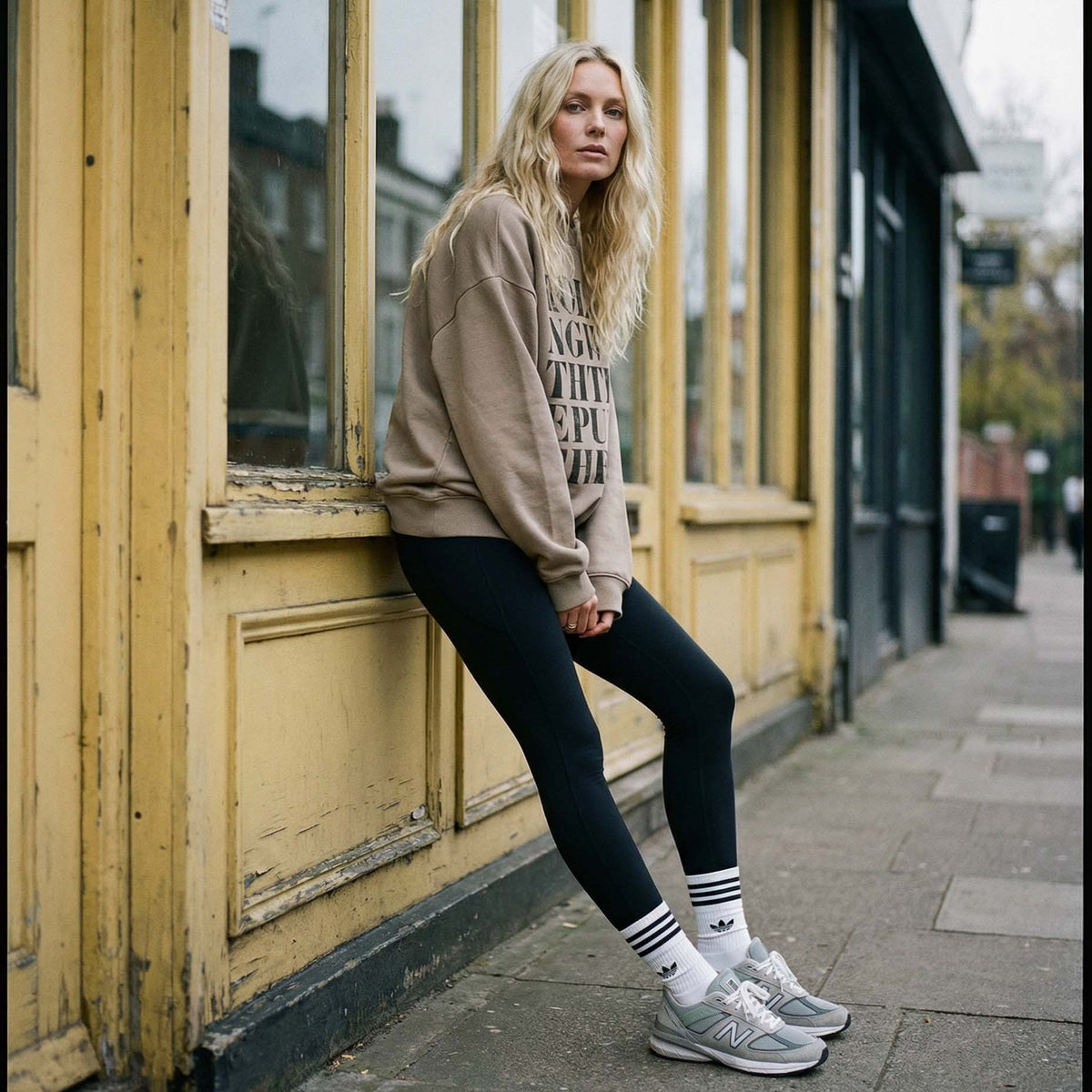 Rolling With The Punches | Premium Organic Sweatshirt - burnt peach.