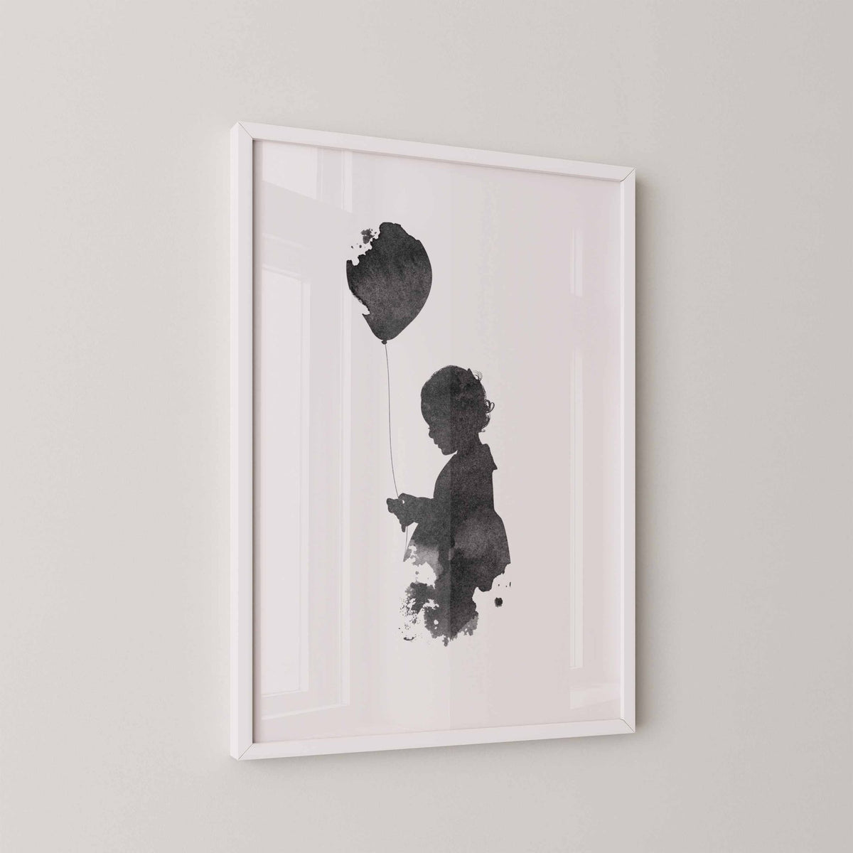 Select SAME SIZE FRAME as Your Print - burnt peach.