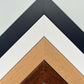 Select SAME SIZE FRAME as Your Print - burnt peach.