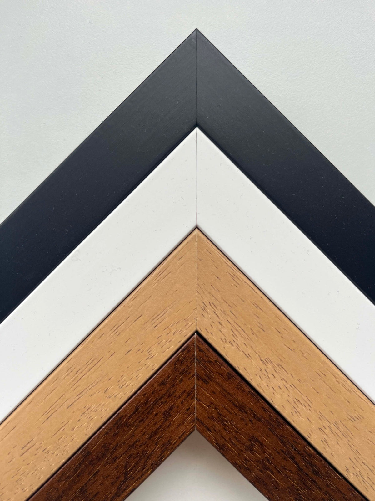 Select SAME SIZE FRAME as Your Print - burnt peach.