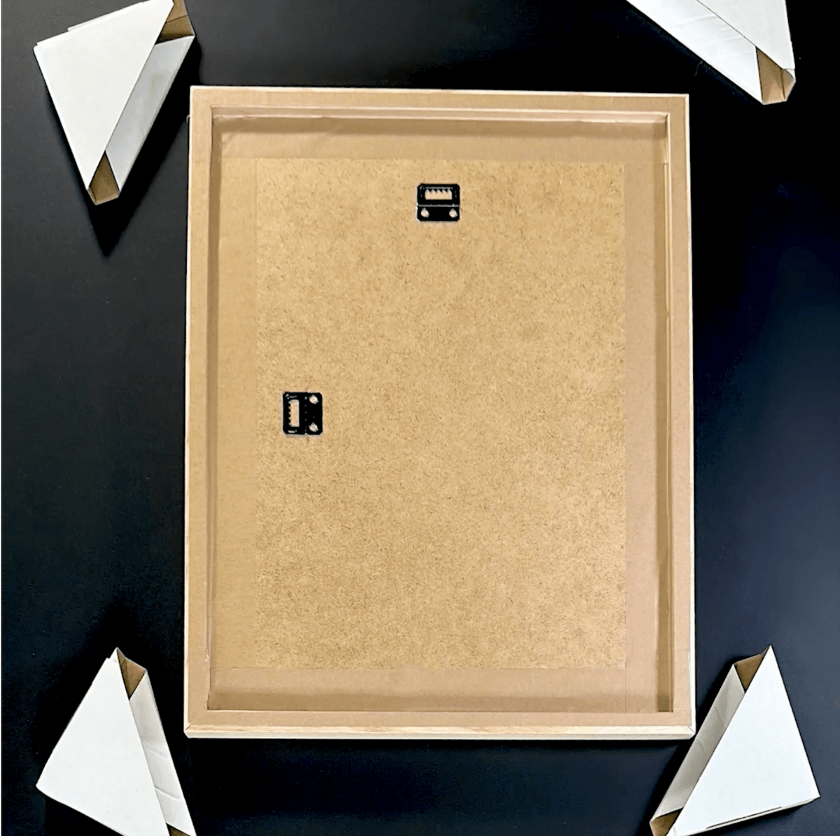 Select SAME SIZE FRAME as Your Print - burnt peach.