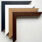 Select SAME SIZE FRAME as Your Print - burnt peach.