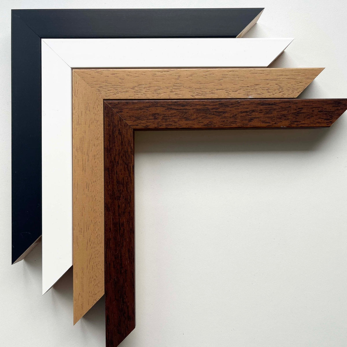 Select SAME SIZE FRAME as Your Print - burnt peach.