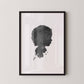 Select SAME SIZE FRAME as Your Print - burnt peach.
