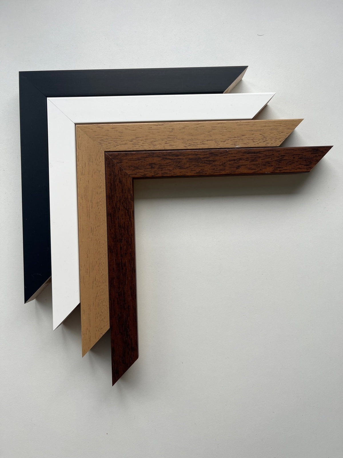 Select SAME SIZE FRAME as Your Print - burnt peach.