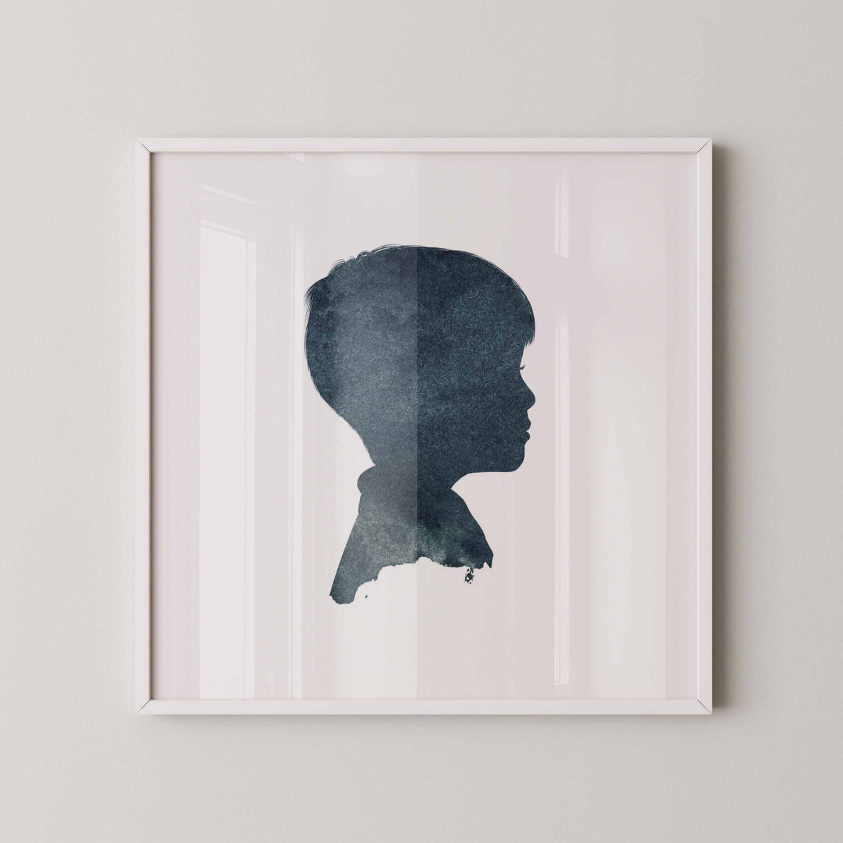Select SAME SIZE FRAME as Your Print - burnt peach.