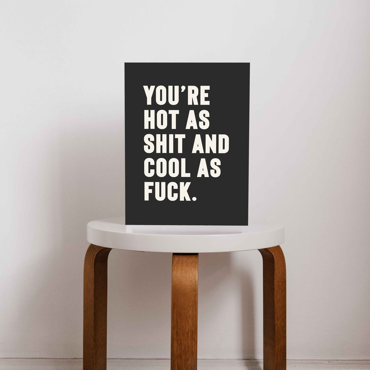 Shit Hot - Digital Download - burnt peach.