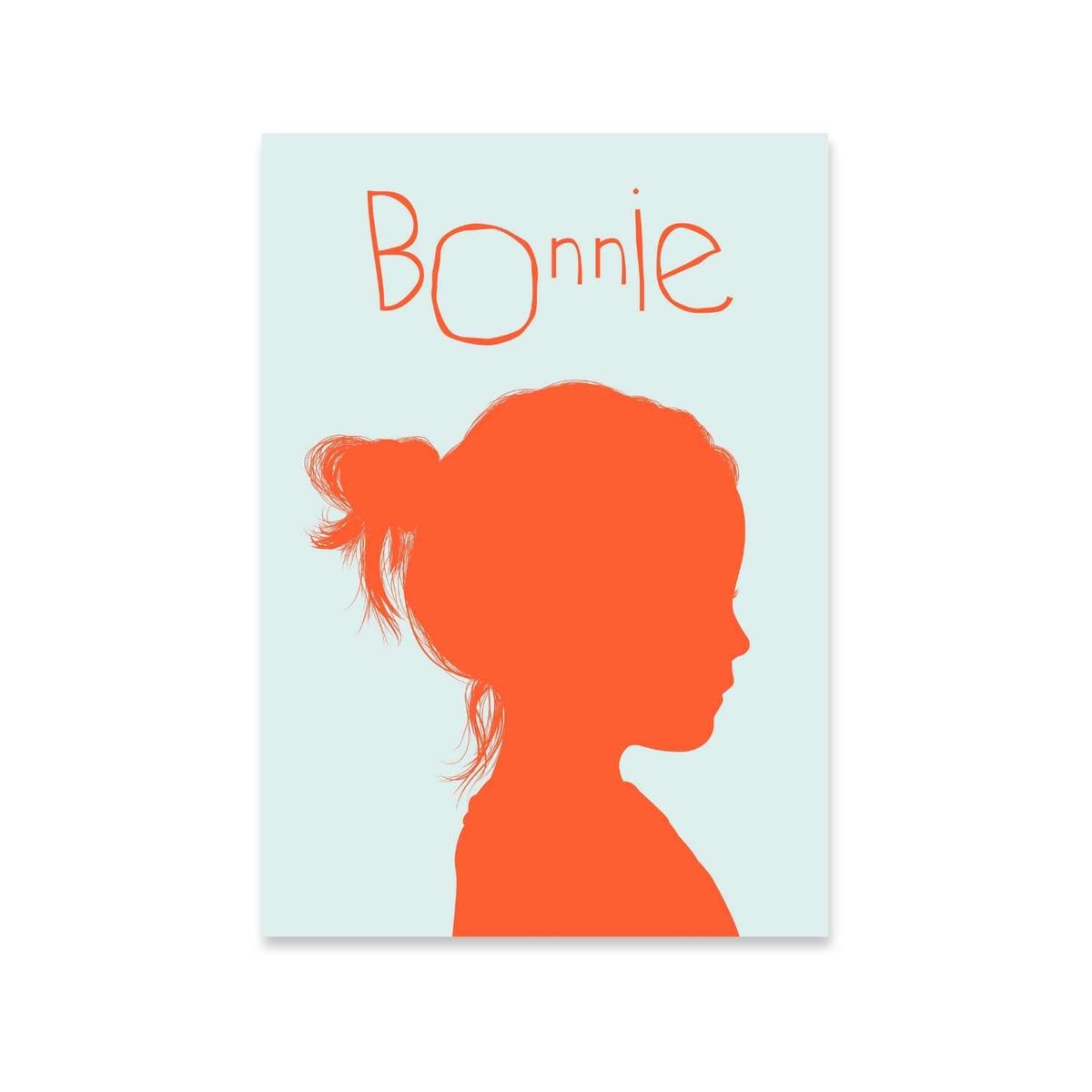 Signature Silhouettes - burnt peach.