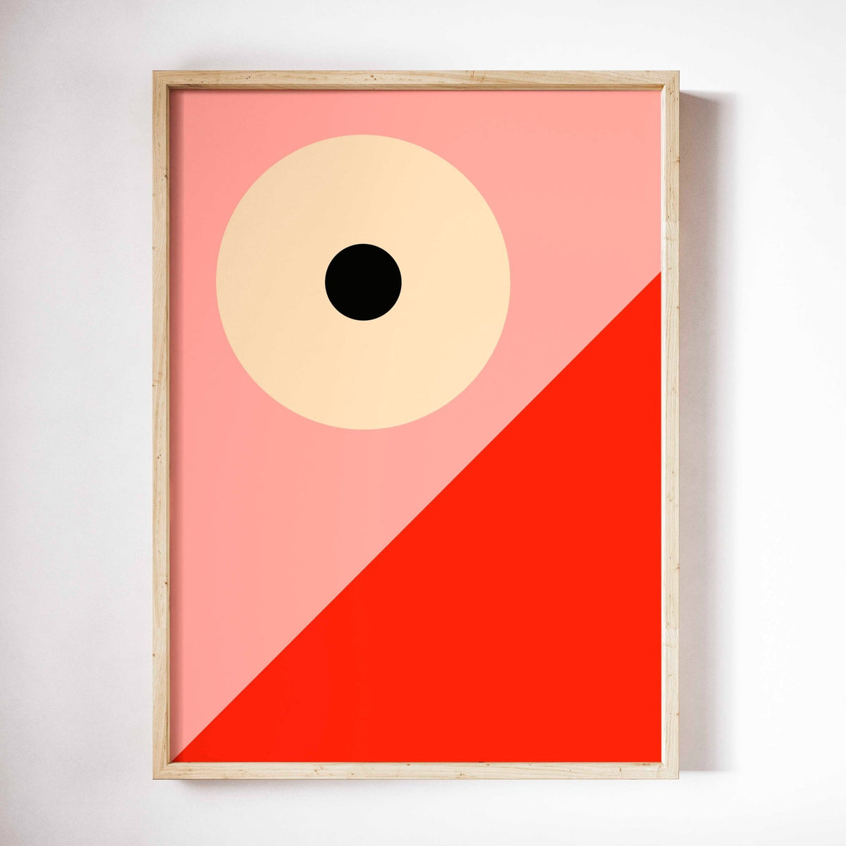 The All Seeing Eye - Pink - Digital Download - burnt peach.